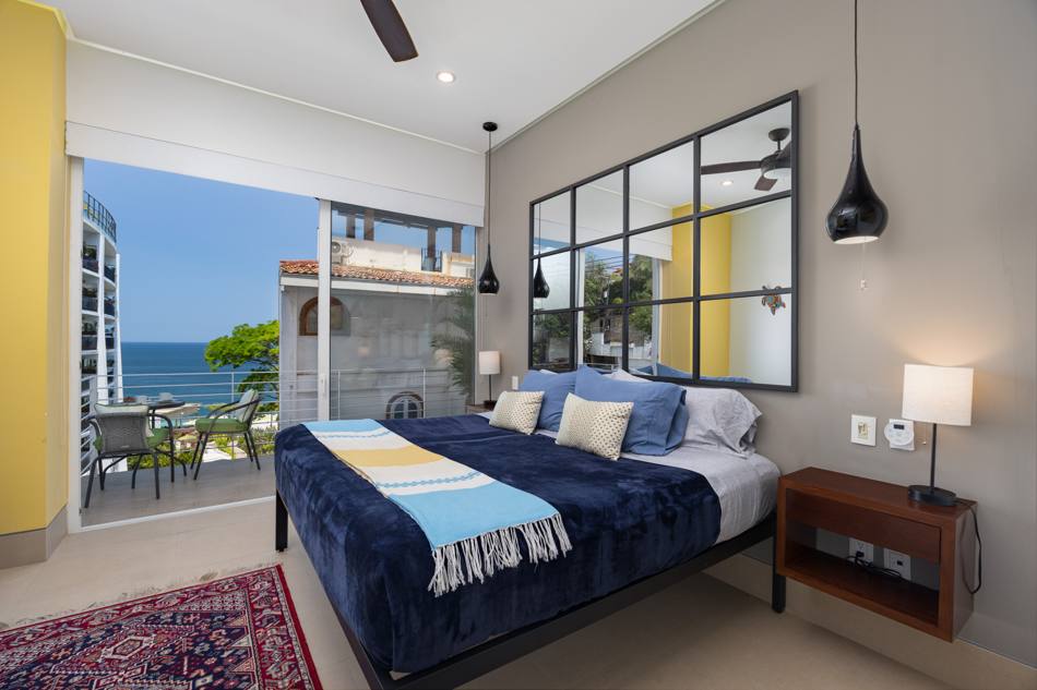 Ocean-view bedroom
